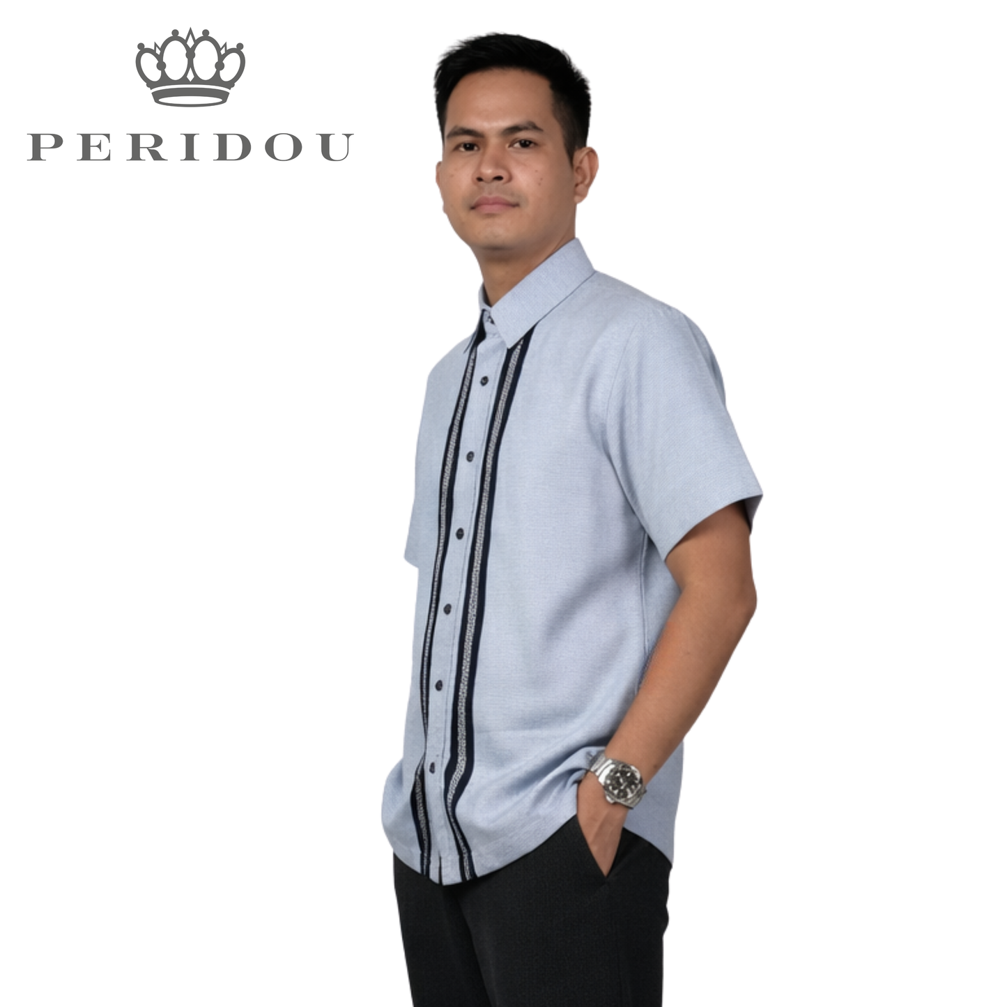 PRE-ORDER DOLE: Male Barong Blue
