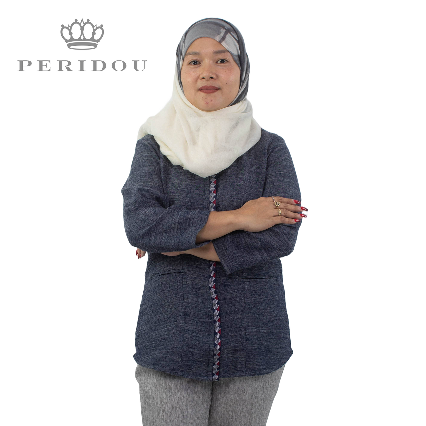 MB1L:Tuesday & Thursday Long-sleeved Muslim Blouse