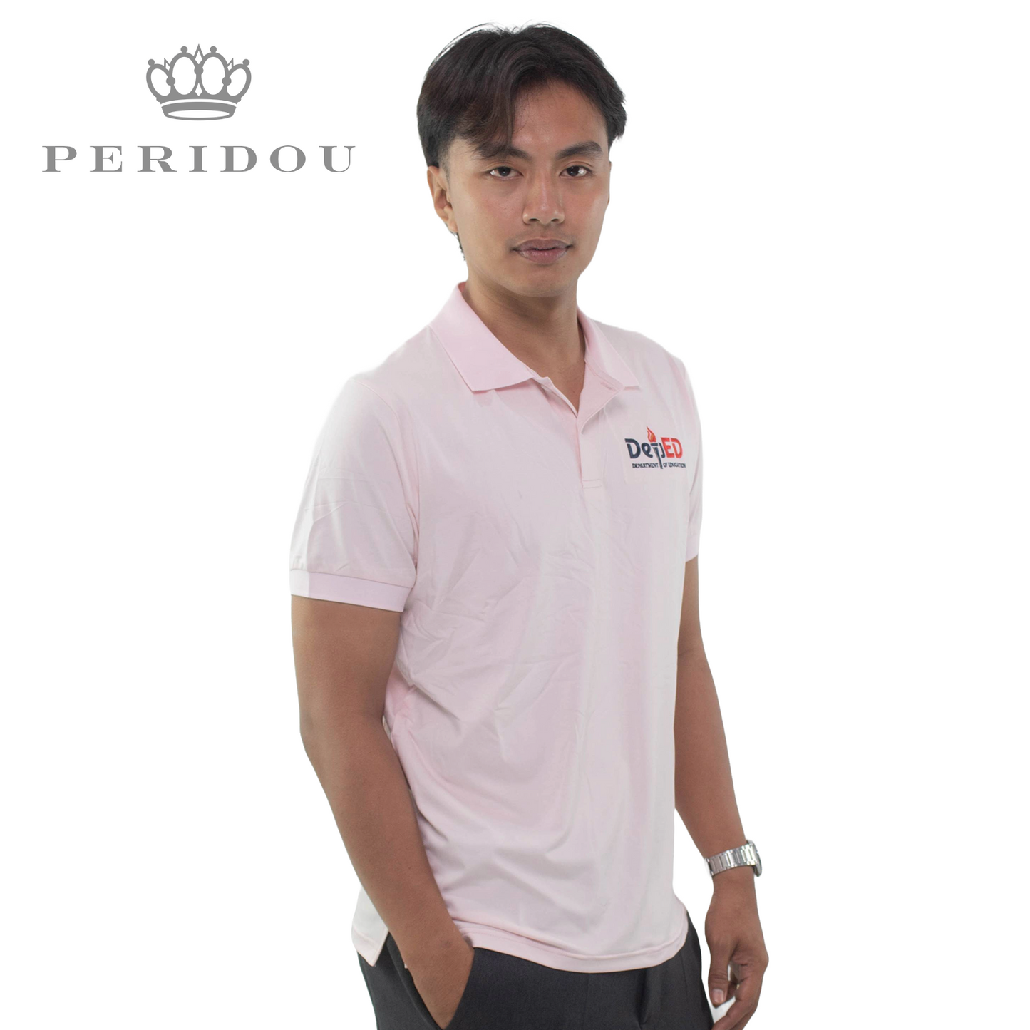 Peridou x Teacher Karla UNISEX Dri-fit Polo Shirt TCT-6 Nude